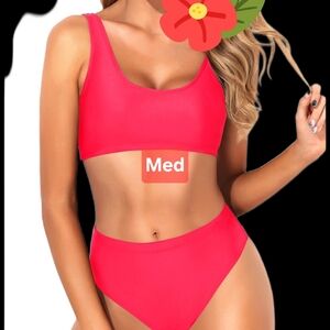 Women's Red Bikini Set MED Tempt Me